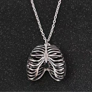 *NEW* Skeleton Rib Cage Necklace